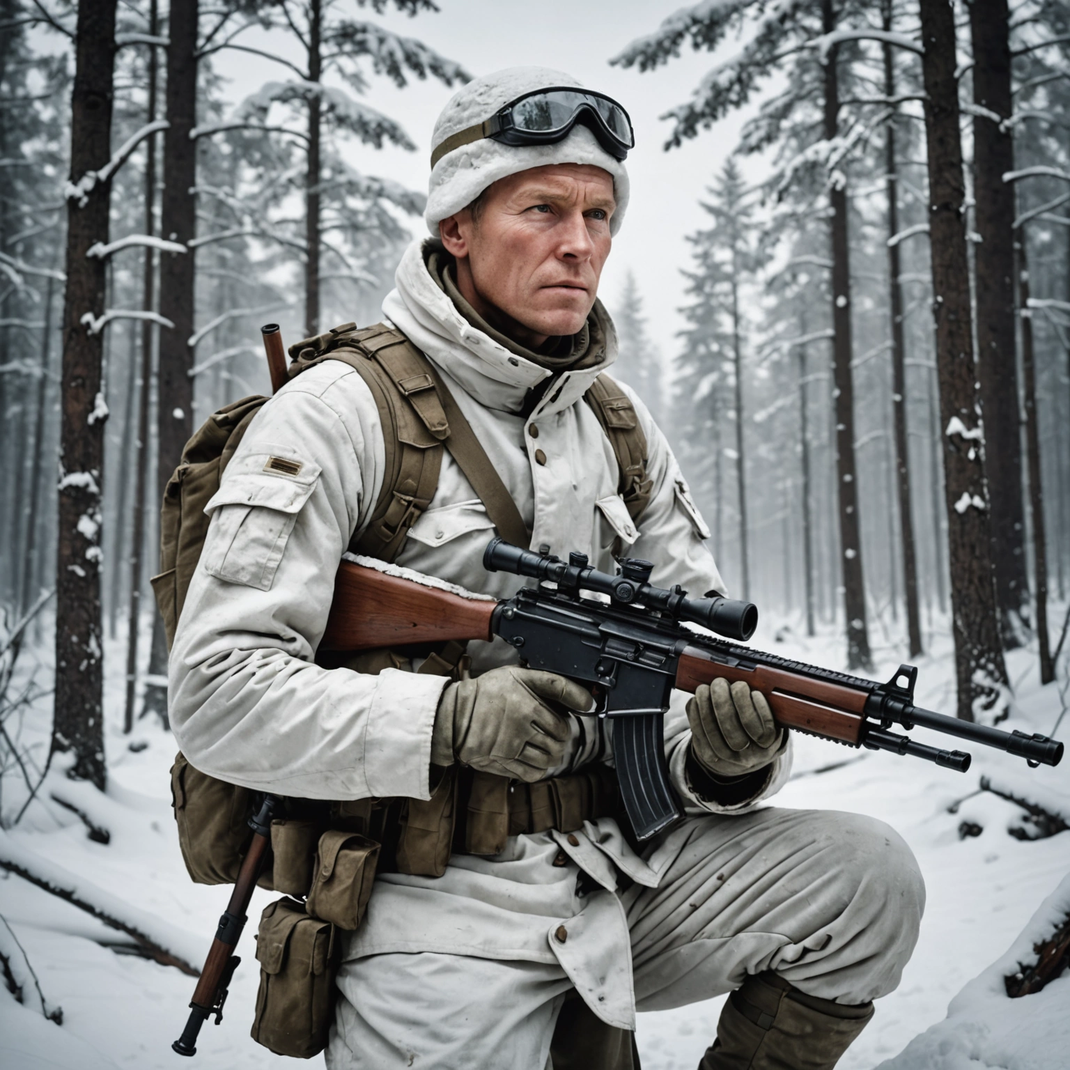 Симо Хяюхя: Легенда снайперского искусства и тайна его лица